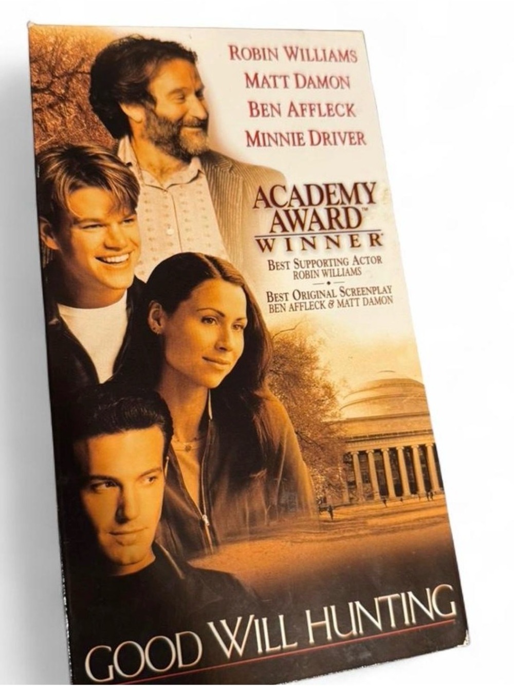 Good Will Hunting VHS Tape | Robin Williams Matt Damon Ben Affleck 1997
